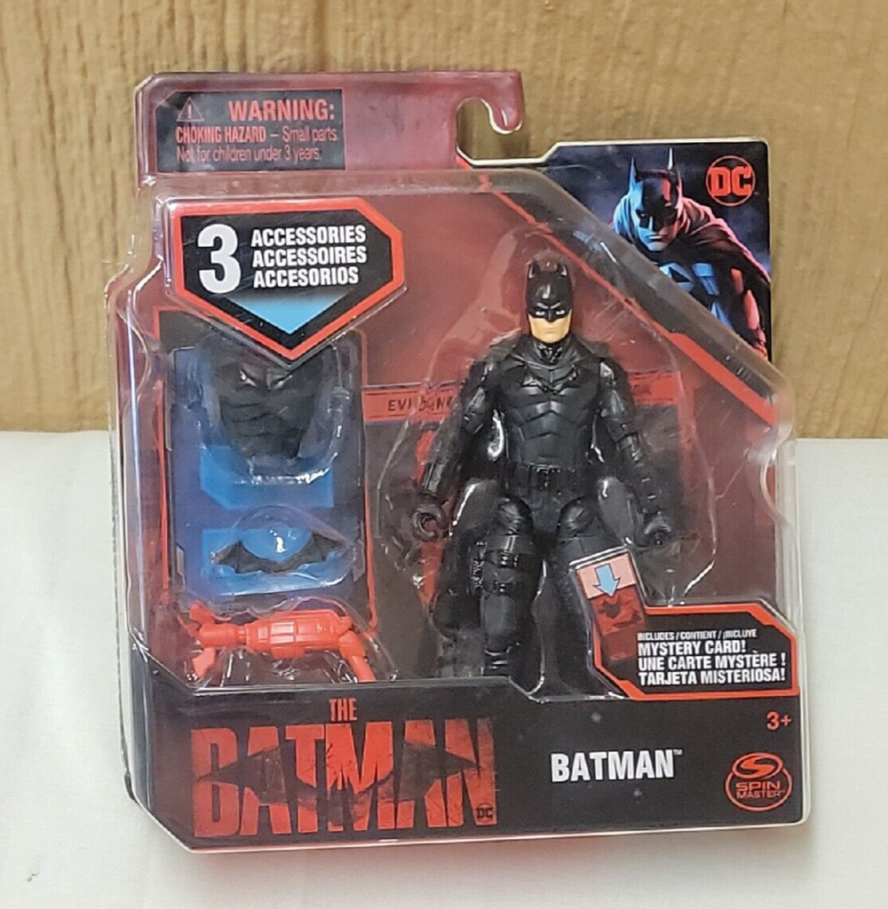 DC Batman Surprise Accessories with Mystery Card 3.5" Figure Spin Masters